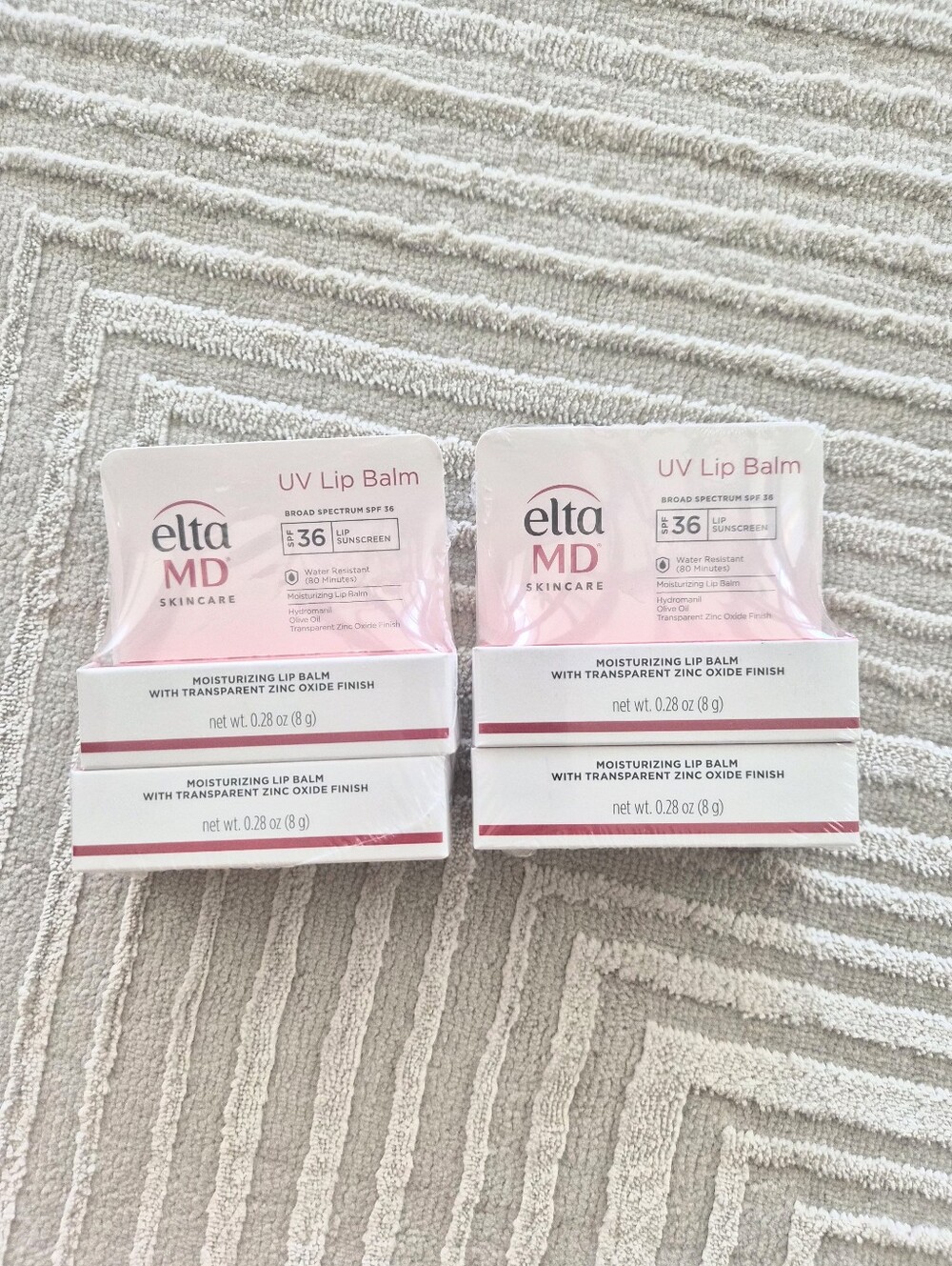 Bundle Of 4 Elta MD EltaMD UV Lip Balm Broad Spectrum SPF 36